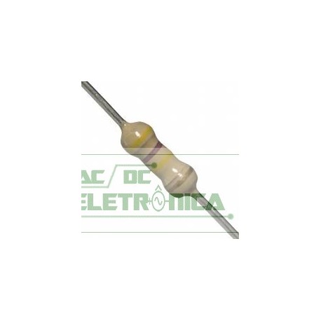 Resistor 470K 1/4w 5% - Amarelo roxo amarelo dourado