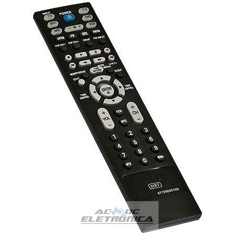 Controle TV/DVD LG 6710900010S C0783