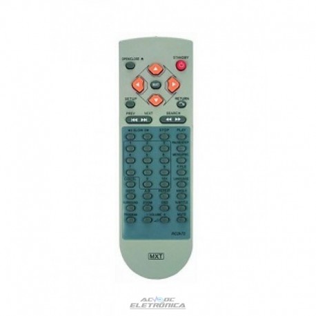 Controle DVD Philips RC2K72 C0985