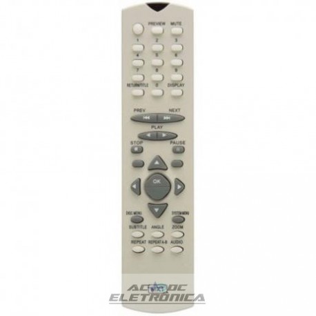 Controle DVD Magnavox CO1138