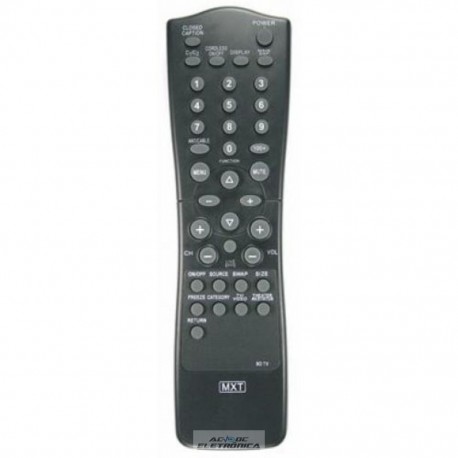 Controle TV Gradiente/JVC C0922