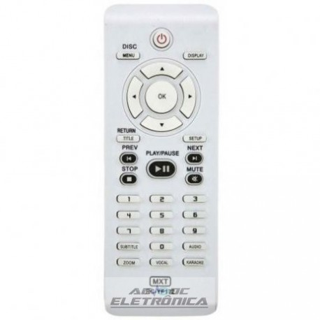 Controle DVD Philips RC-YF172 - C0772