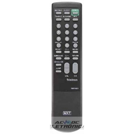 Controle TV Sony Trinitron - C0891