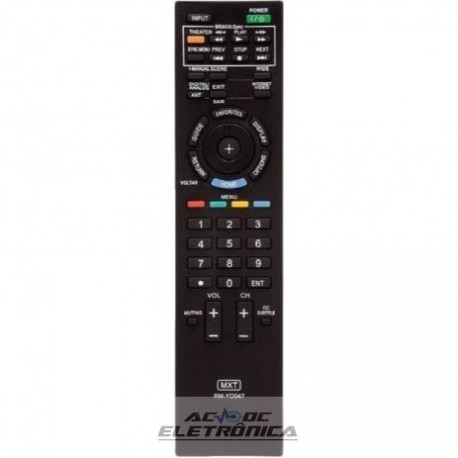 Controle TV LCD Sony RM-YD047 - C01201