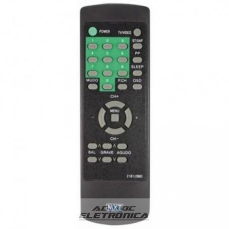 Controle TV CCE HPS2181 - C0830