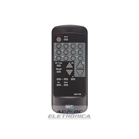 Controle TV Panasonic TC14C1 - C0834