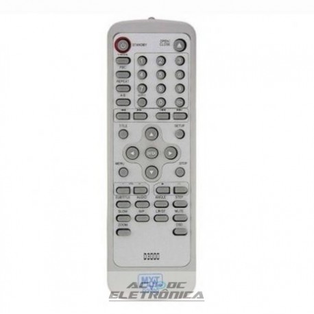 Controle DVD Britânia D3000 - C0800