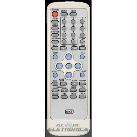 Controle DVD Britânia compact slim - C0793