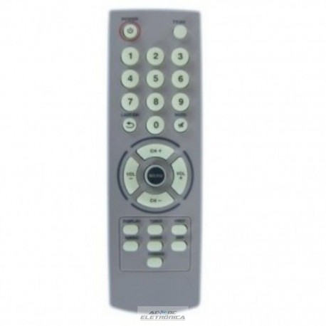 Controle TV Philco PCR-201 - C01093