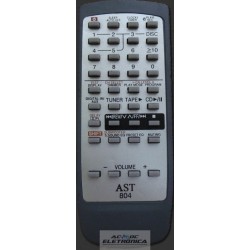 Controle Áudio Sharp AST804