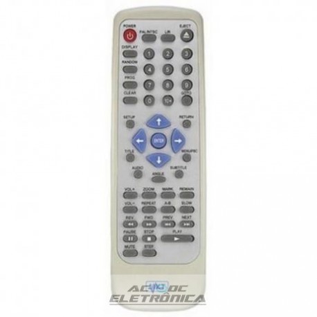 Controle DVD Gradiente D202 -C01033