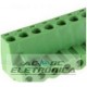 Conector AKZ950 08 vias 90º 5.08mm borne