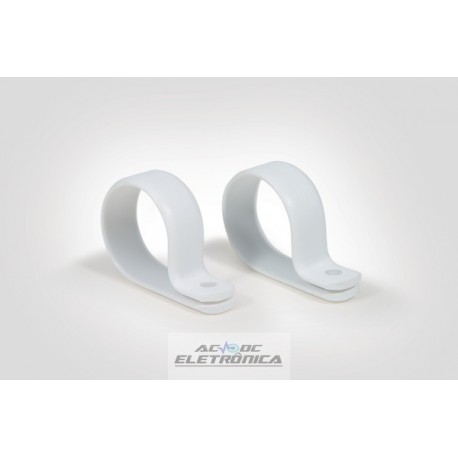 Abraçadeira P6 branco P-clip