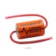 Bateria 3,6v 1/2AA 1200mAh lithium ER14250 C/fio - 14x25mm