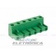 Conector AKZ960 06 vias 90º 7.62mm borne