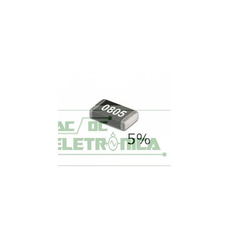 Resistor 4R7 1/10w 5% SMD 0805 - 2,0x1,25mm