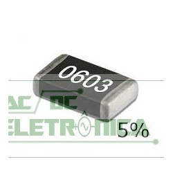 Resistor 9R1 1/16w 0603 smd - 1,6x0,8mm