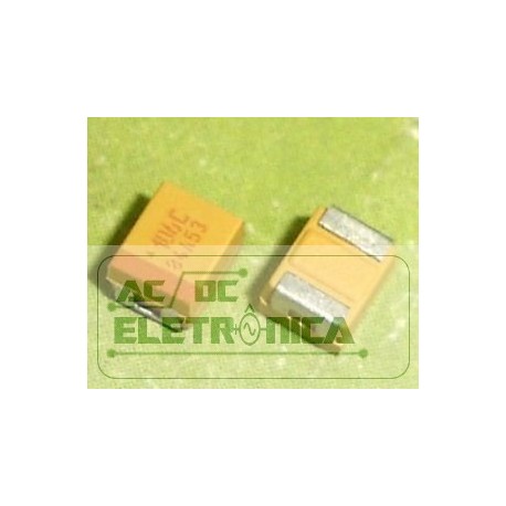 Capacitor tantalo 10uf x 16v SMD - 106C