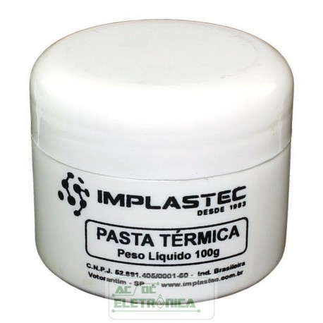 Pasta térmica 100gr Implastec