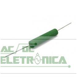 Resistor 220R 10w 5% Fio - Vermelho vermelho marrom dourado