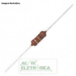 Resistor 47R 2W 5% - Amarelo roxo preto dourado