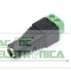 Conector Plug P4 Fêmea com Borne