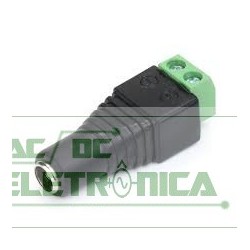 Conector Plug P4 Fêmea com Borne