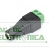 Conector Plug P4 Fêmea com Borne