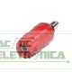 Borne 4mm 25Amp vermelho B160