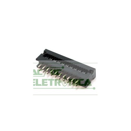 Conector IDCT 20 vias 180º DIP