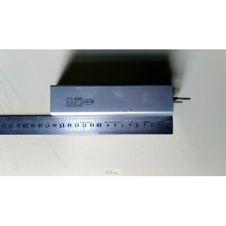 Resistor aluminio 0.5R J 200W RX18 wirewound(Frenagem)