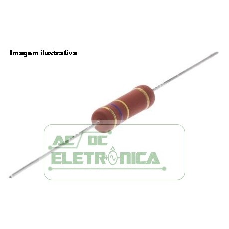 Resistor 6K8 3w 5% - Azul cinza vermelho dourado