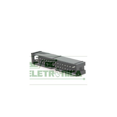 Conector 34 vias H latch IDC 180º s/ejetor