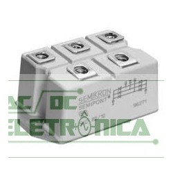 Ponte retificadora SKD62/16 trifásica - 62amp 1600v