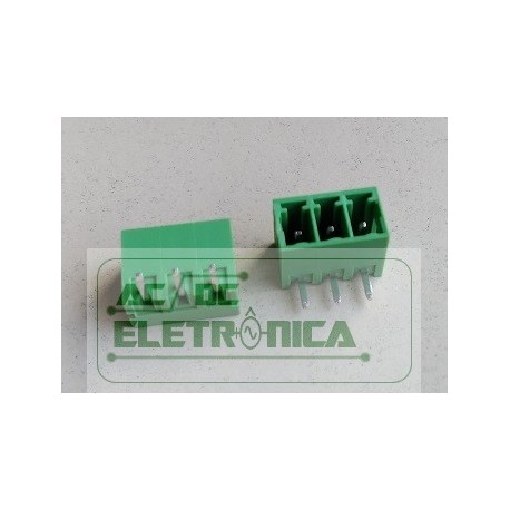 Conector 03 vias 3.81mm 90º PCI - GSP002RC-3.81-03p