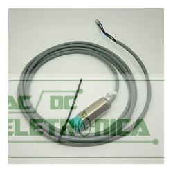 Sensor indutivo tubular 8mm 3 fios - NBN8-18GM50-E0