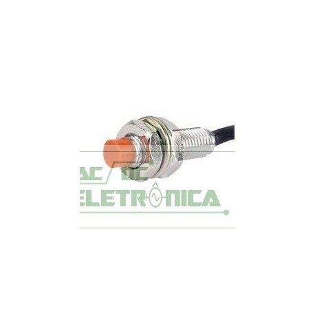 Sensor indutivo tubular 2mm conector 4 vias - PRW08-2DP