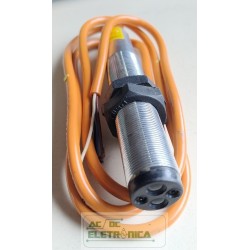 Sensor óptico M18 4 fios NPN - SI C18-GLDT