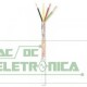 Cabo manga 04 vias x 26awg bt - com malha