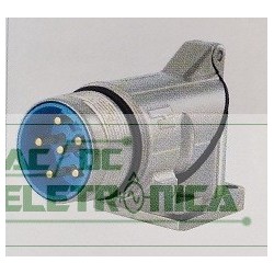 Conector circular painel macho 6 pinos 90º M23 4x3,2mm - 7593289813464