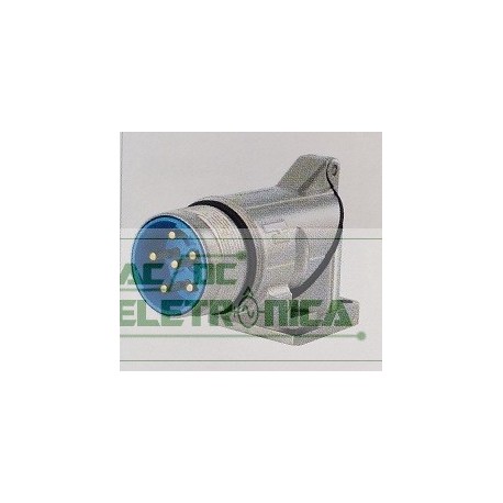 Conector circular painel macho 6 pinos 90º M23 4x3,2mm - 7593289813464