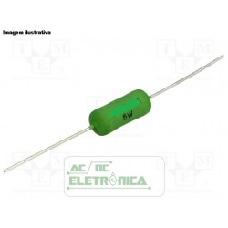 Resistor 120R 5w 5% fio - Marrom vermelho marrom dourado