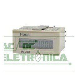 Horimetro digital PL-DH 100...240AC/DC 99999,9 HORAS