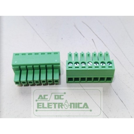 Conector 07 vias 3.50mm Borne - GSP002-3.50-07p