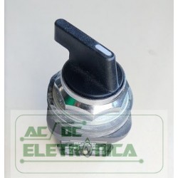 Chave seletora 3 posições fixa bloco 2NA 30mm ZB2-BE101