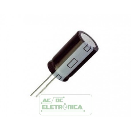 Capacitor eletrolitico 390uf 100v 105º 18x32mm