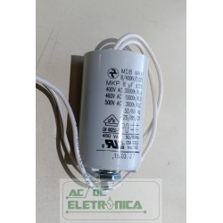 Capacitor de partida 8uf 400v MDB MKP ebmpapst