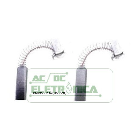 Escova EC3081/101 Asp.eletrolux c/02pç - 29x9x6mm (C x L x A mm)