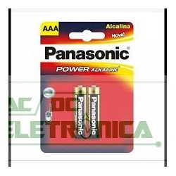Pilha 1.5V AAA Alcalina 11x45mm Panasonic C/02