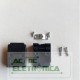 Capa conector DB9/15vga plastico sem aba Kit curto